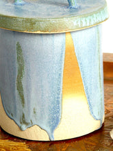 Charger l'image dans la galerie, Grande Boîte bleu moucheté